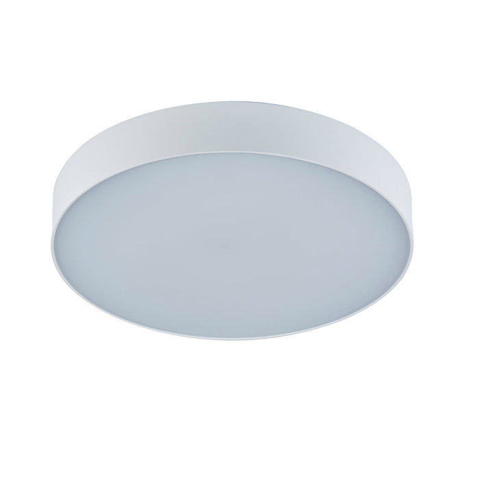 Saxby 120961 Ollo CCT 23W/25W/27W/29W Multi-Wattage IP65 LED Flush Wall/Ceiling Light 3000K/4000K/6500K - Matt White