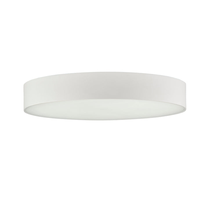 Saxby 120961 Ollo CCT 23W/25W/27W/29W Multi-Wattage IP65 LED Flush Wall/Ceiling Light 3000K/4000K/6500K - Matt White