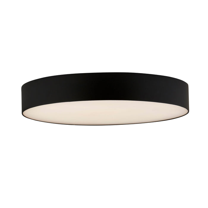 Saxby 120962 Ollo CCT 23W/25W/27W/29W Multi-Wattage IP65 LED Flush Wall/Ceiling Light 3000K/4000K/6500K - Matt Black