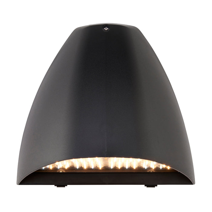 Saxby 121023 Forge XL CCT 16W/20W/24W IP65 LED Wall Pack 2700K/3000K/4000K/6000K - Matt Black