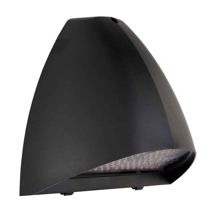 Saxby 121024 Forge XL CCT 16W/20W/24W IP65 LED Wall Pack Photocell 2700K/3000K/4000K/6000K - Matt Black