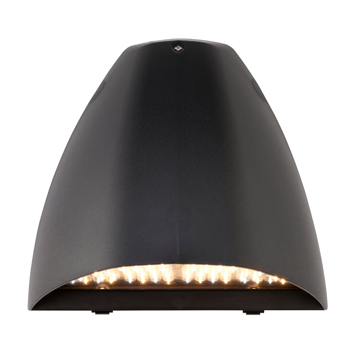 Saxby 121024 Forge XL CCT 16W/20W/24W IP65 LED Wall Pack Photocell 2700K/3000K/4000K/6000K - Matt Black