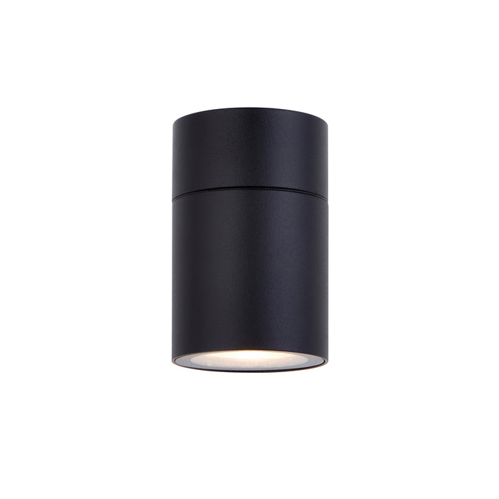 Saxby 121026 Scope GU10 IP65 Aluminium Fixed Single Wall Light - Matt Black (Lamp Not Included)
