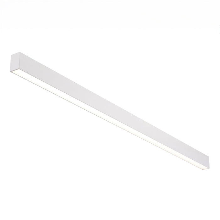 Saxby 121113 Linus CCT 30W/50W 5ft/1500mm LED Suspended/Surface Linear Light 3000K/4000K/6000K - Matt White