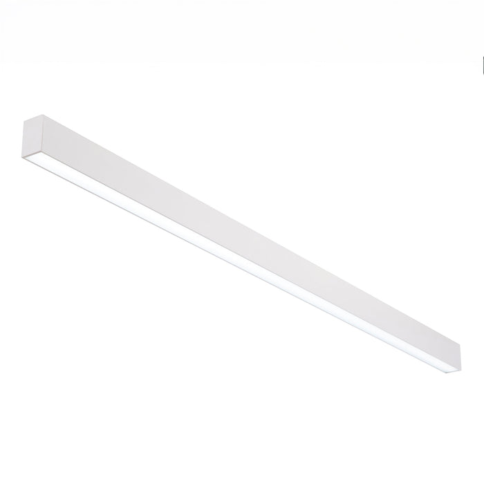 Saxby 121113 Linus CCT 30W/50W 5ft/1500mm LED Suspended/Surface Linear Light 3000K/4000K/6000K - Matt White