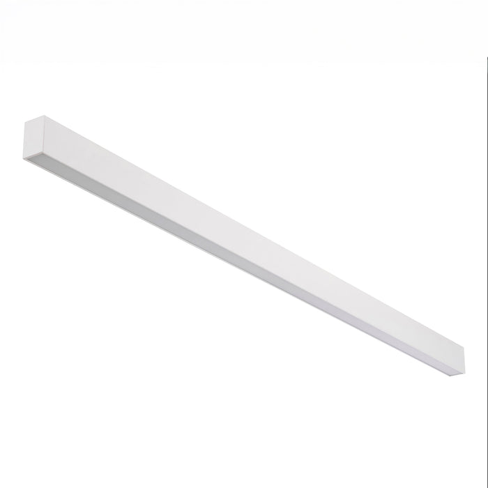 Saxby 121113 Linus CCT 30W/50W 5ft/1500mm LED Suspended/Surface Linear Light 3000K/4000K/6000K - Matt White