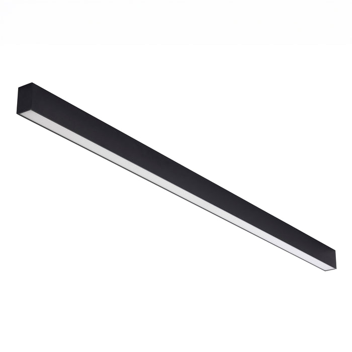 Saxby 121114 Linus CCT 30W/50W 5ft/1500mm LED Suspended/Surface Linear Light 3000K/4000K/6000K - Matt Black