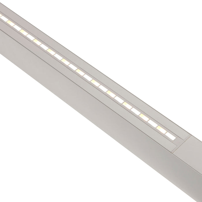 Saxby 121115 Linus CCT 10W LED Linear Light with Back Lit Module 3000K/4000K/6000K - Matt White