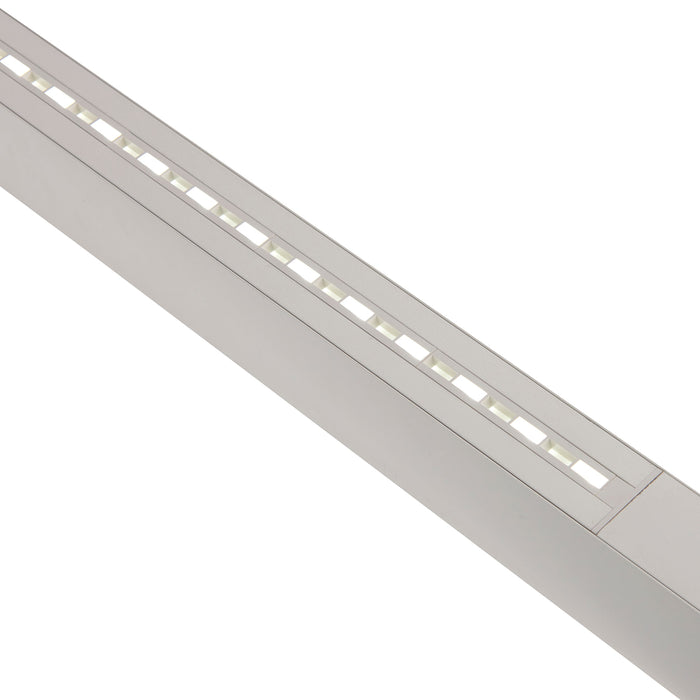 Saxby 121115 Linus CCT 10W LED Linear Light with Back Lit Module 3000K/4000K/6000K - Matt White
