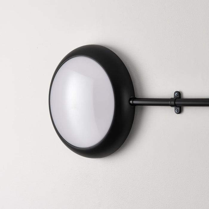 Saxby 122324 Matt Black Plain Bezel for EvoX Bulkhead Range