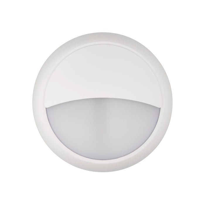 Saxby 122326 Matt White Eyelid Bezel for EvoX Bulkhead Range