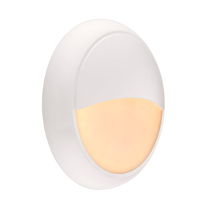 Saxby 122326 Matt White Eyelid Bezel for EvoX Bulkhead Range