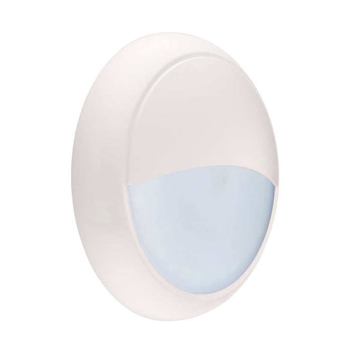 Saxby 122326 Matt White Eyelid Bezel for EvoX Bulkhead Range