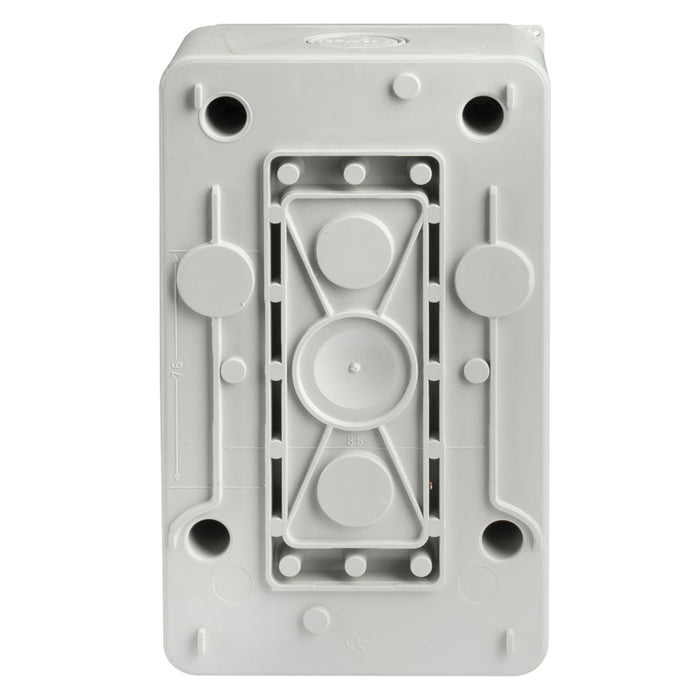 Wylex WBE4X 4 Module IP65 DIN Rail Insulated Enclosure - westbasedirect.com