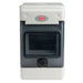 Wylex WBE4X 4 Module IP65 DIN Rail Insulated Enclosure - westbasedirect.com