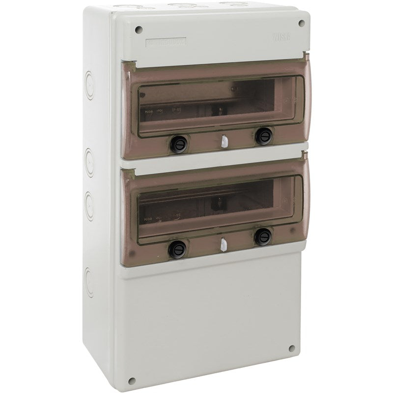 BUY Wiska INDUBOX 1332P-W 32 Way IP65 Weatherproof Consumer Unit ...