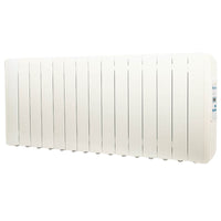 Farho ECG15 Eco Green 15 elements 1650W Low Consumption Radiator, Digital and Programmable