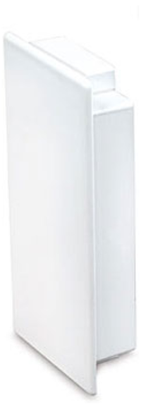 Univolt ME-100/100 100x100 Stop End White