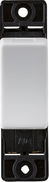 Knightsbridge CU1200M White Curved Edge 10AX Intermediate Switch Module