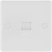 BG 9BTMI/1 White Square Edge Master Telephone Socket (IDC) - westbasedirect.com