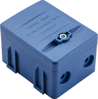 Knightsbridge SNEBBL 100A 5-Way SP Connector Block - Blue (N)