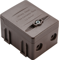 Knightsbridge SNEBBR 100A 5-Way SP Connector Block - Brown (L1)