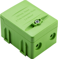 Knightsbridge SNEBGR 100A 5-Way SP Connector Block - Green (E)