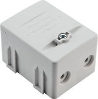 Knightsbridge SNEBWH 100A 5-Way SP Connector Block - White (L3)