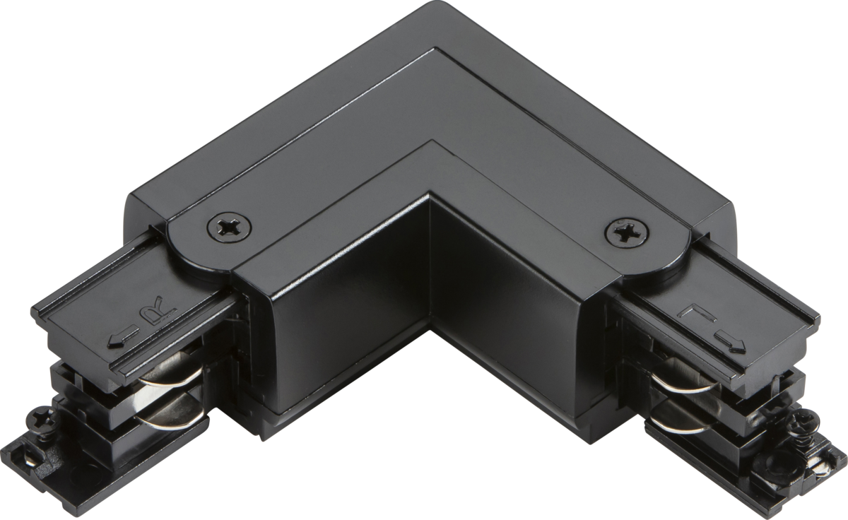 Buy Knightsbridge KLCORBK K-LINE 3-Circuit Track Right L-Connector 230V ...