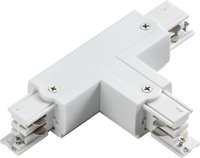 Knightsbridge KLTL1W K-LINE 230V 3-Circuit Track Left T-Connector - White