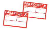 Kewtech 250FAIL 250 Appliance Fail Labels