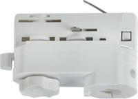 Knightsbridge KLADW K-LINE 230V 3-Circuit Track Adaptor - White