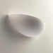 Saxby 10401 Mini crescent 1lt wall 40W White plaster 40W E27 GLS (Required) - westbasedirect.com