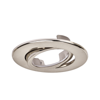 Aurora AU-R62BZSN Adjustable IP65 Bezel for AU-R62 Satin Nickel