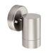 Saxby 13801 Palin 1lt wall IP44 7W Brushed stainless steel & clear glass 7W LED GU10 (Required) - westbasedirect.com