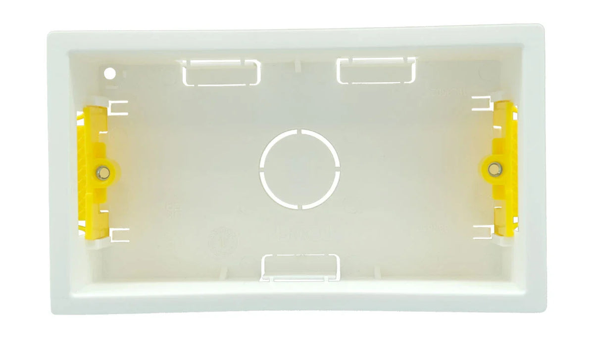 Deta TDL3502 Tower 2 Gang 35mm Fast Fix Dry Lining Box – Flame ...