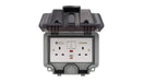 Timeguard TW1409DPP Weathersafe IP66 2 Gang 13A Switched Socket DP with Passive RCD - westbasedirect.com