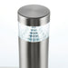 Saxby 13929 Pyramid post IP44 3.3W Brushed stainless steel & clear pc 3.3W LED (SMD 2835) Daylight white - westbasedirect.com