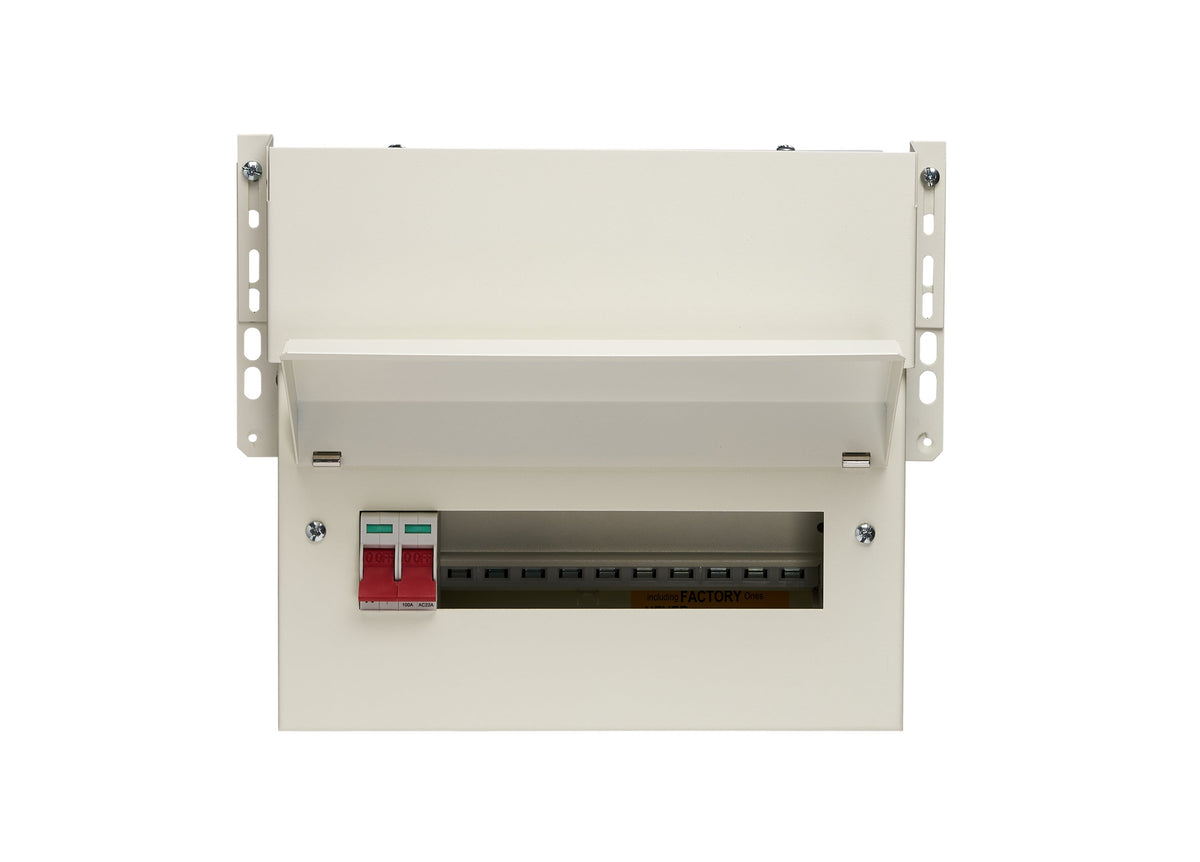 Crabtree 610/2B Starbreaker 10 Way Meter Cabinet Consumer Unit with 10 ...