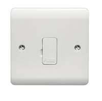 Crabtree CR1828 Instinct White Moulded 13A Unswitched Fused Connection Unit