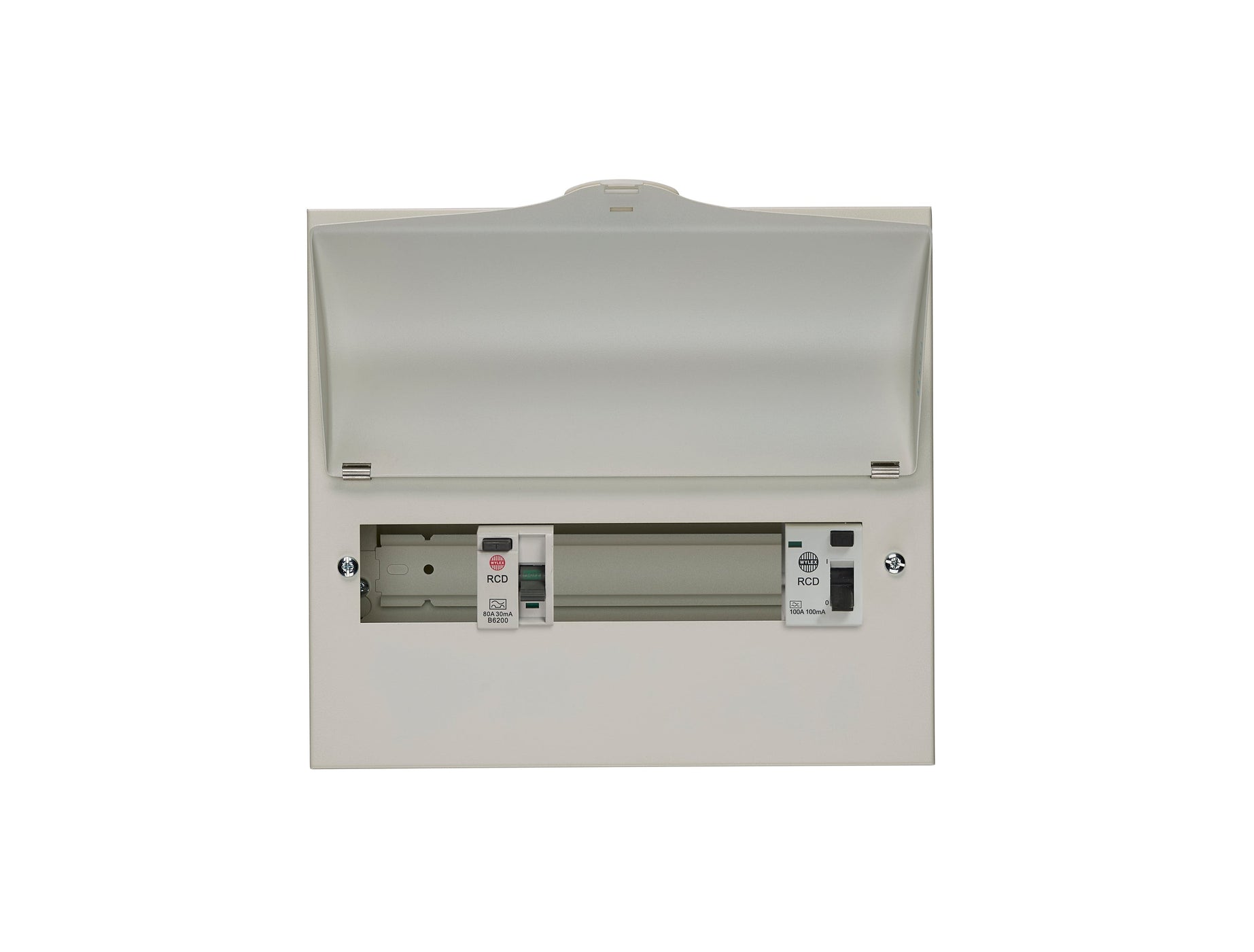 Wylex NMSTM9SLM 9 Way Split Load Consumer Unit with 100A 100mA Time De ...