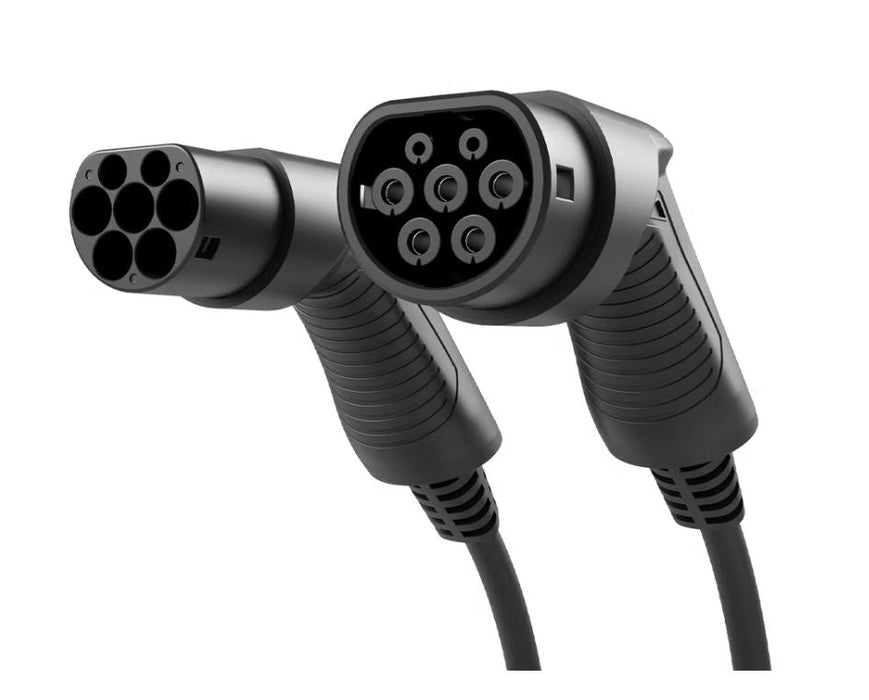 Rolec ROLEC5013 Evo Intelligent EV Charger 22kW Universal Socket Daytona Grey c/w EVPP0710 5m 32A 3 Phase Type 2 to Type 2 Charging Lead & Holster - westbasedirect.com