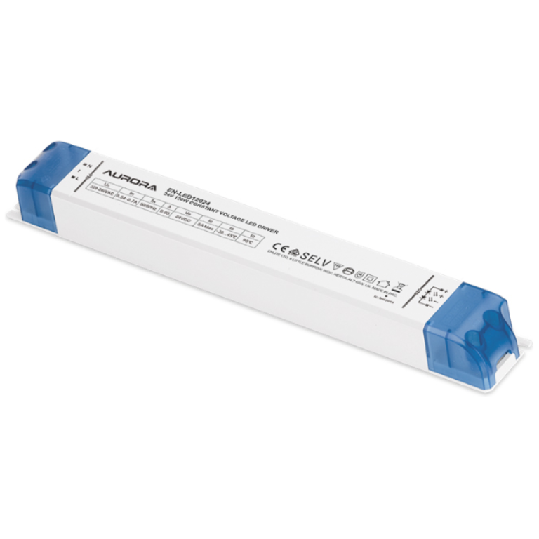 Aurora EN-LED12024 220-240VAC 120W 24VDC Constant Voltage LED Driver ...