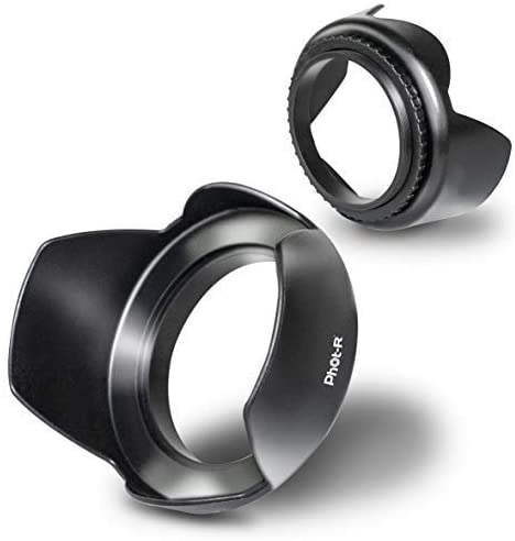 Phot-R 77mm Flower Petal Screw-On Lens Hood - westbasedirect.com