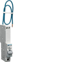 Hager ARM906U 6A 30mA SP+N B Curve 6kA AFDD Combined MCB