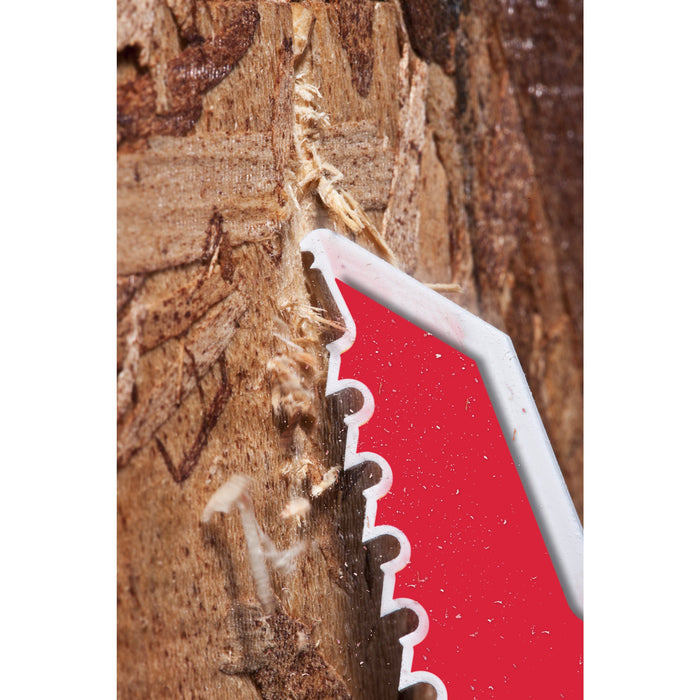 Milwaukee 48475021 SAWZALL 150mm 5TPi Wood with Nails Heavy Duty Demolition Saw Blade - Pack of 5 - westbasedirect.com