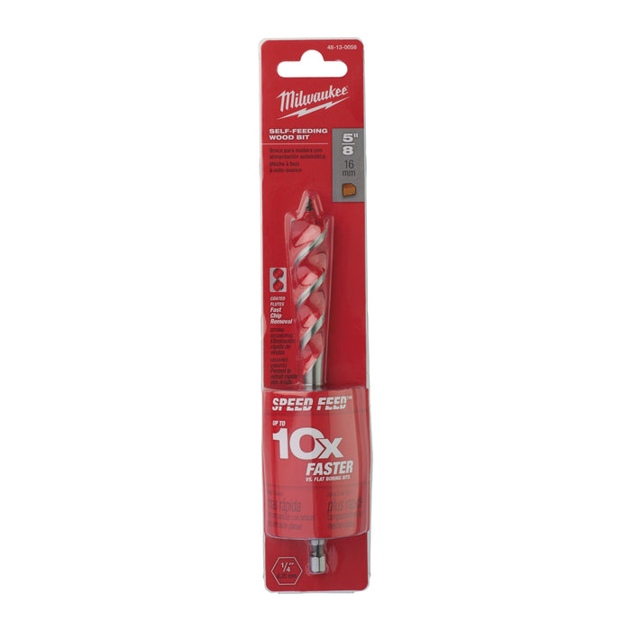 Milwaukee 4932479472 Wood Speed Feed Drill Bit 16x165mm - westbasedirect.com