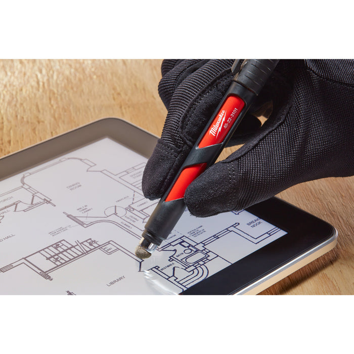 Milwaukee 48223101 INKZALL Fine Point Marker with Stylus