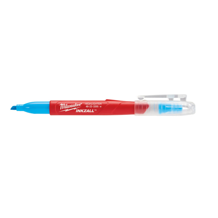 Milwaukee 48223206 INKZALL Highlighter Coloured - 5 Piece