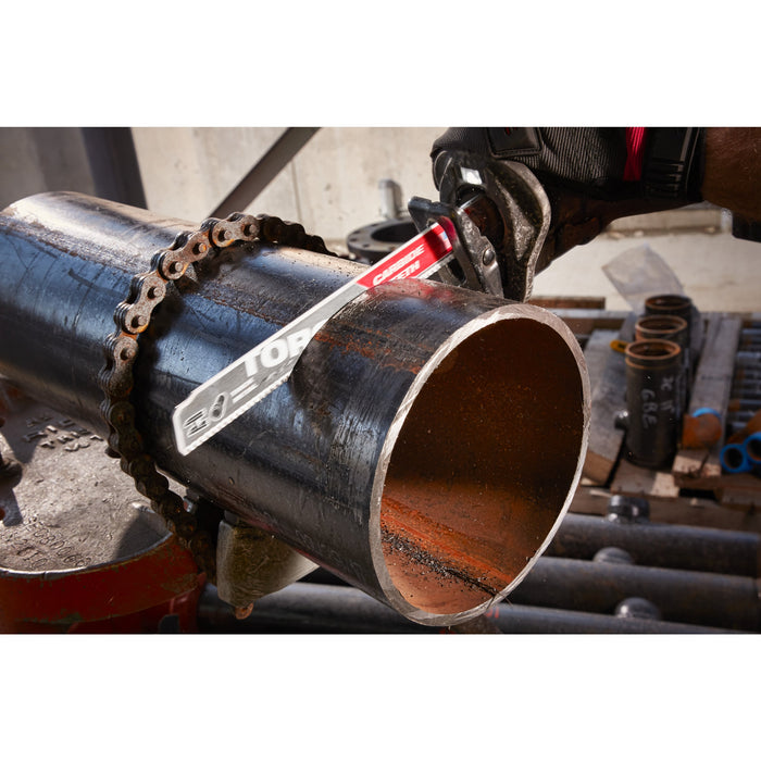 Milwaukee 48475202 SAWZALL 230mm 8TPi Metal Heavy Duty Touch Carbide Teeth Saw Blade - westbasedirect.com